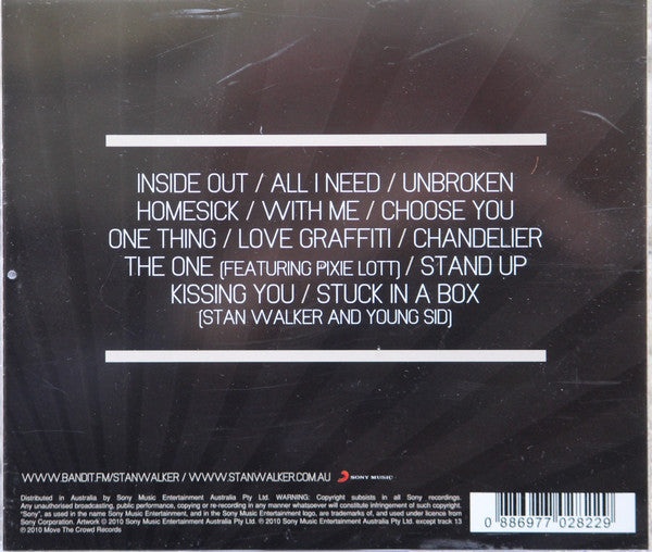 Stan Walker (3) : From The Inside Out (CD, Album)