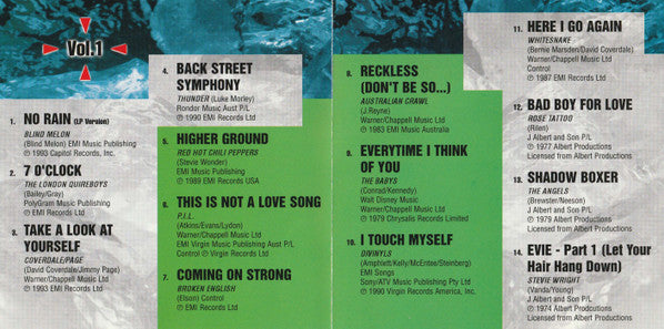 Various : Rockin' Through The Decades Vol. 1 (CD, Album, Comp)
