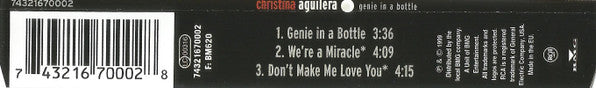 Christina Aguilera : Genie In A Bottle (CD, Single)