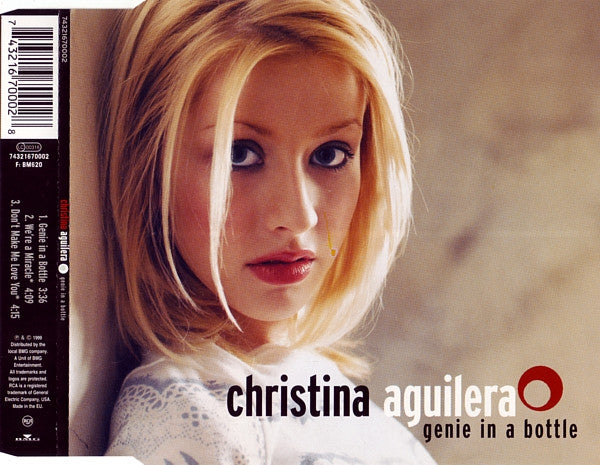 Christina Aguilera : Genie In A Bottle (CD, Single)