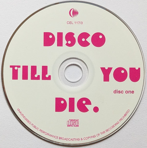 Various : Disco Till You Die (2xCD, Comp)