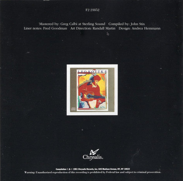 Leo Kottke : Essential Leo Kottke (CD, Comp, EMI)