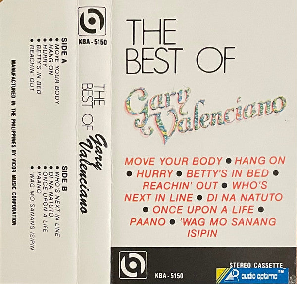 Gary Valenciano : The Best of Gary Valenciano (Cass, Comp)