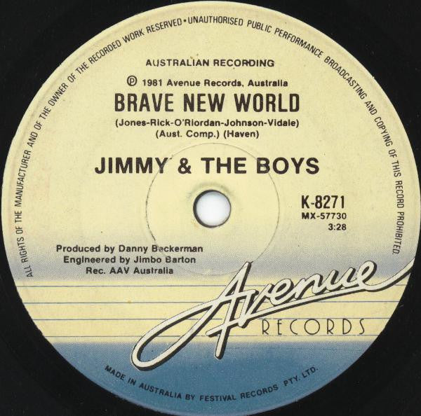 Jimmy & The Boys* : They Won't Let My Girlfriend Talk To Me (7", Single)