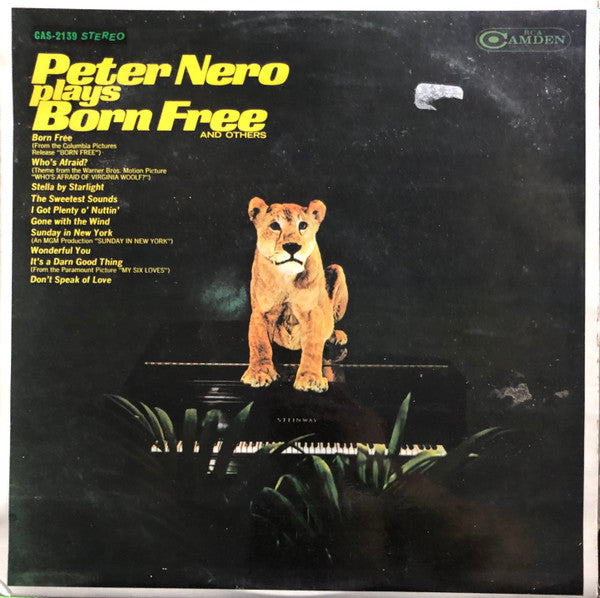 Peter Nero : Peter Nero Plays Born Free And Others (LP, Album)