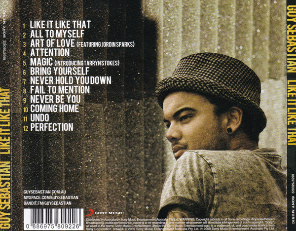 Guy Sebastian : Like It Like That (CD, Album)