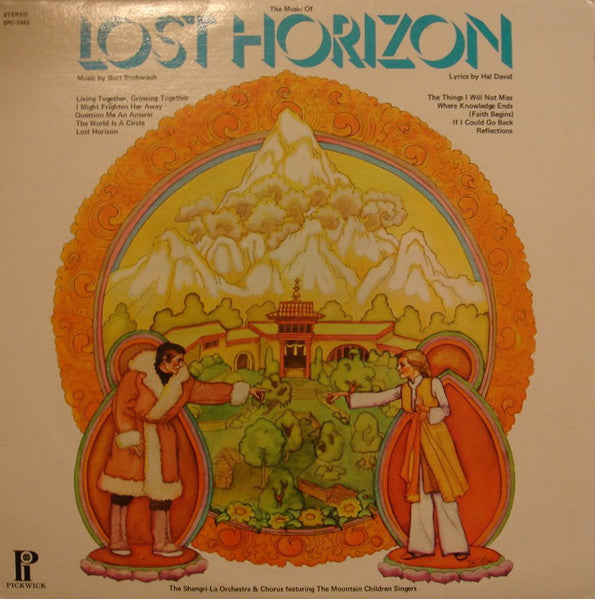 The Shangri-La Orchestra And Chorus : Lost Horizon (LP, Album)