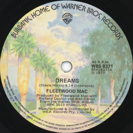 Fleetwood Mac : Dreams (7", Single)