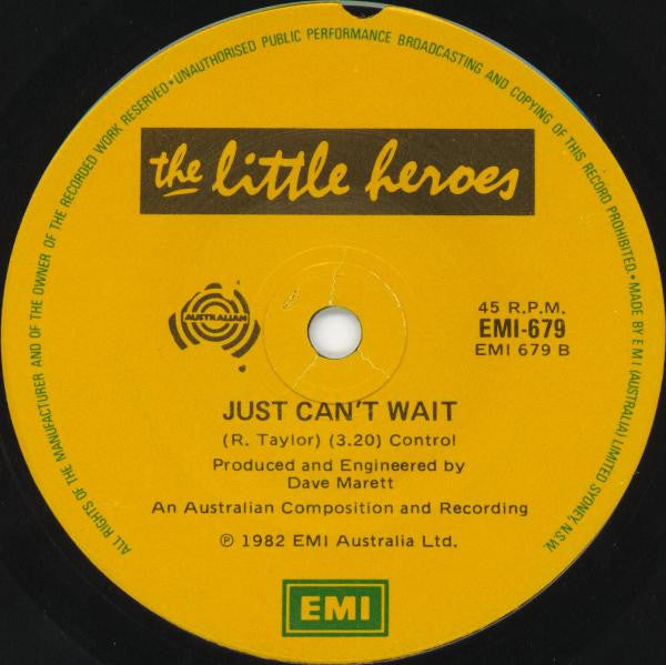 Little Heroes : One Perfect Day (7", Single)