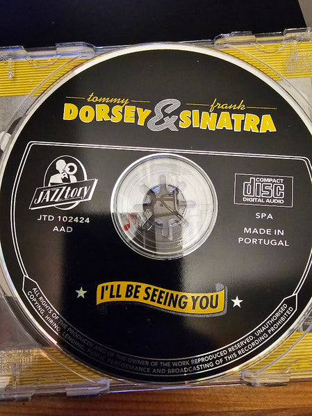 Frank Sinatra, Tommy Dorsey : I'll Be Seeing You (CD, Comp)