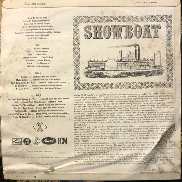 Various : Showboat (LP, Album, Club)