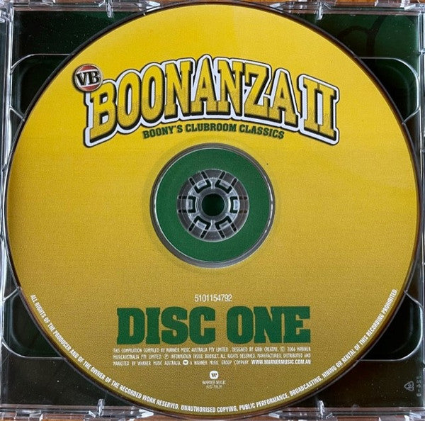 Various : VB Boonanza II - Boony's Clubroom Classics (2xCD, Comp)