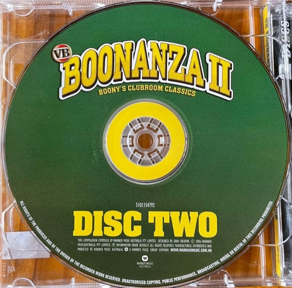 Various : VB Boonanza II - Boony's Clubroom Classics (2xCD, Comp)