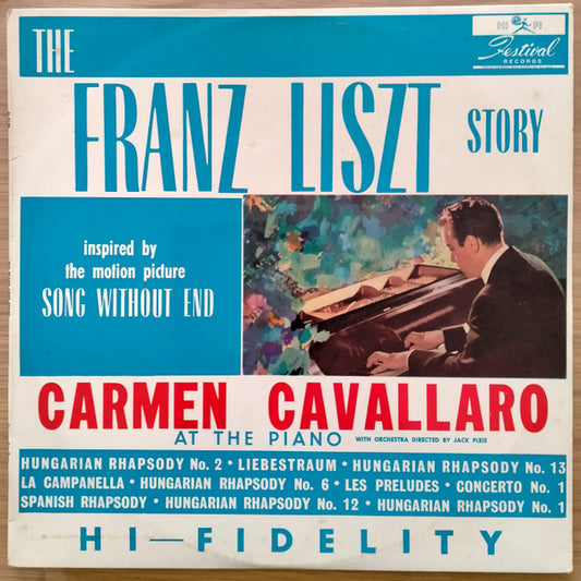 Franz Liszt, Carmen Cavallaro : The Story (LP, Album, Mono)