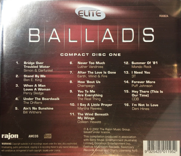 Various : Elite Ballads (5xCD, Comp)