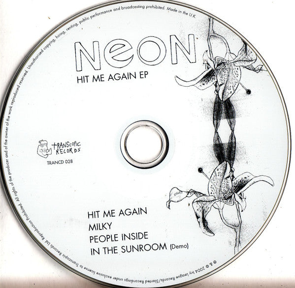 Neon (24) : Hit Me Again EP (CD, EP, Dig)