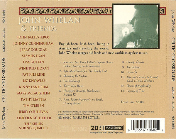 John Whelan : Celtic Crossroads (CD, Album)