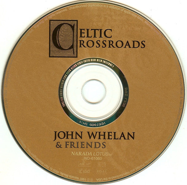 John Whelan : Celtic Crossroads (CD, Album)