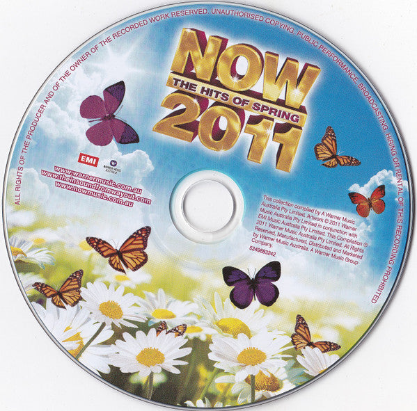 Various : Now The Hits Of Spring 2011 (CD, Comp)