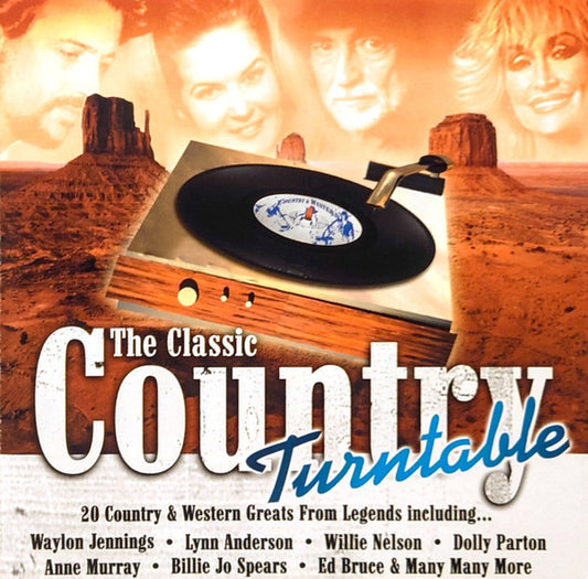 Various : The Classis Country Turntable (CD, Comp)
