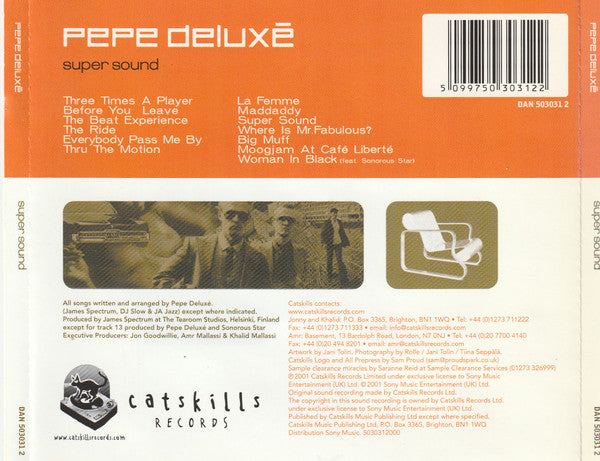Pepe Deluxé : Super Sound (CD, Album, Enh, RE)