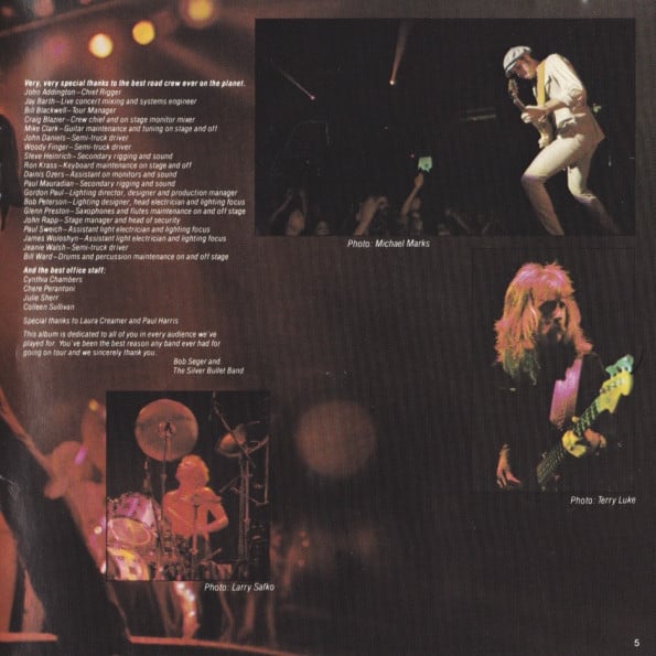 Bob Seger & The Silver Bullet Band* : Nine Tonight (CD, Album, CAP)