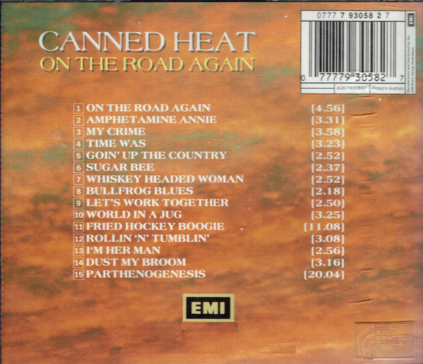 Canned Heat : On The Road Again (CD, Comp)