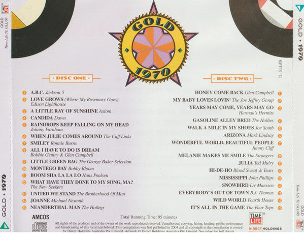 Various : Gold ♦ 1970 (2xCD, Comp)