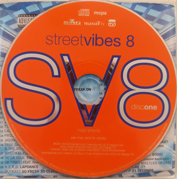 Various : Street Vibes 8 (2xCD, Comp)