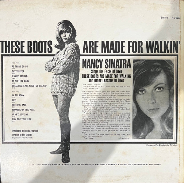 Nancy Sinatra : Boots (LP, Album)