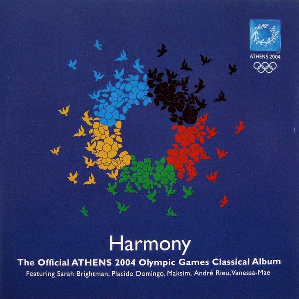 Various : Harmony (The Official Athens 2004 Olympic Games Classical Album) (CD, Comp, Mono, Copy Prot.)