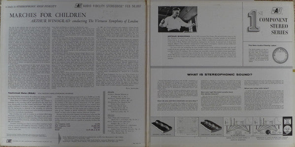 Arthur Winograd Conducting The Virtuoso Symphony Of London* : Marches For Children (LP, Album, Gat)