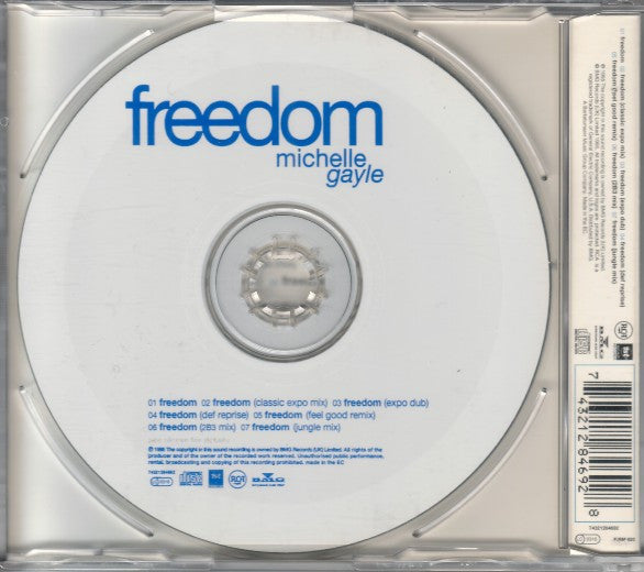 Michelle Gayle : Freedom (CD, Single)