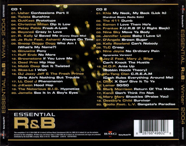 Various : Essential R&B: Winter 2004 (2xCD, Comp)