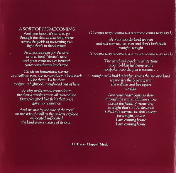 U2 : The Unforgettable Fire (CD, Album, RE)