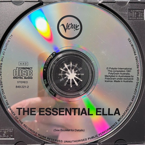 Ella Fitzgerald : The Essential Ella (CD, Comp, RE)