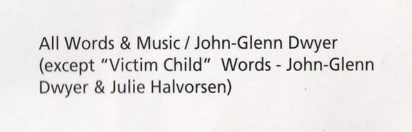 John-Glenn Dwyer* : Hopes Dreams & Things Unseen (CD, Album)