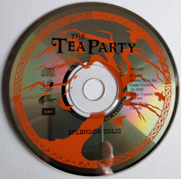 The Tea Party : Splendor Solis (CD, Album, RM, RP)