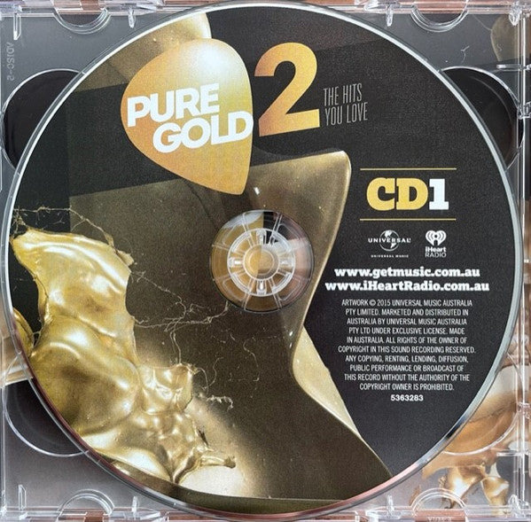 Various : Pure Gold 2 - The Hits You Love (2xCD, Comp)