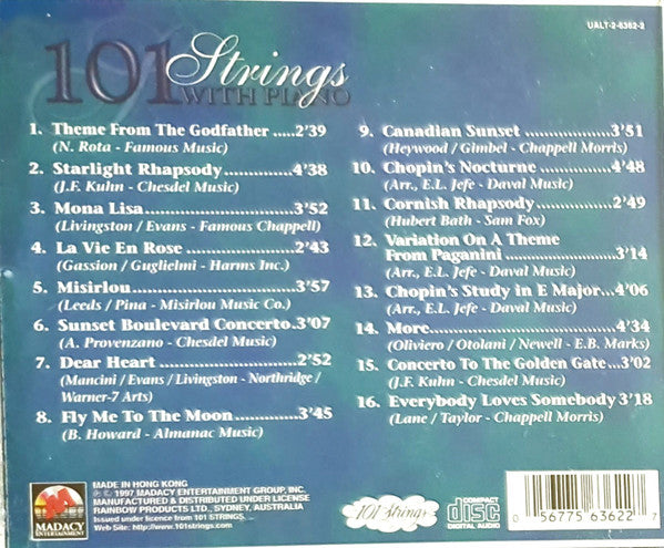 101 Strings : 101 Strings With Piano Disc 2 (CD, Comp)