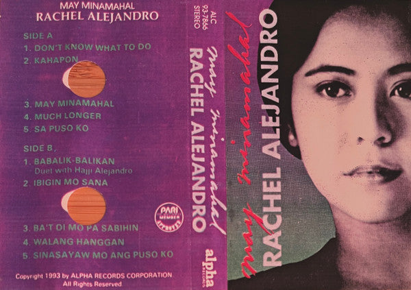 Rachel Alejandro : May Minamahal (Cass, Album)