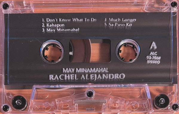 Rachel Alejandro : May Minamahal (Cass, Album)