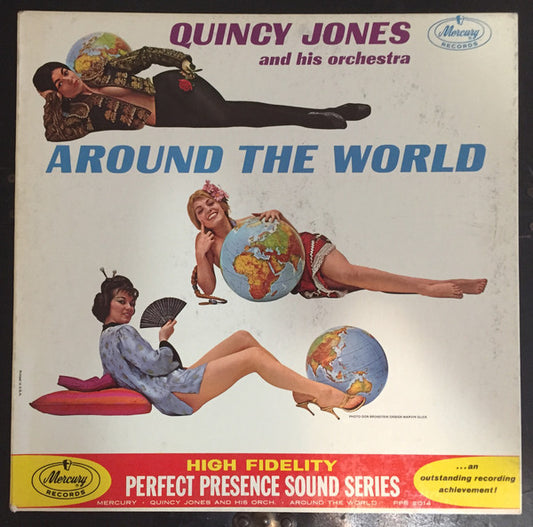 Quincy Jones And His Orchestra : Around The World (LP, Album, Mono, Gat)
