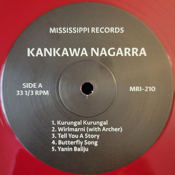 Kankawa Nagarra : Wirlmarni (LP, Album, Red)