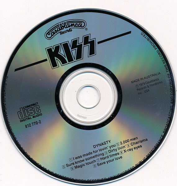 Kiss : Dynasty (CD, Album, RE)