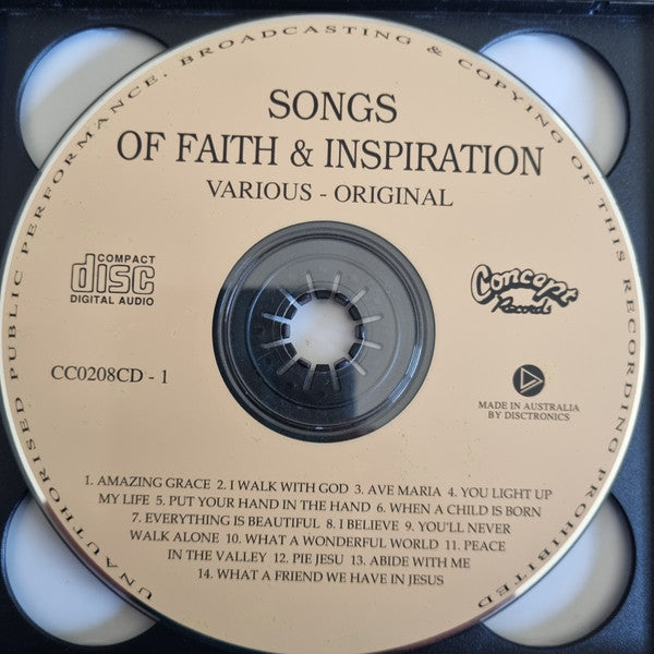 Various : Amazing Grace Songs Of Faith & Inspiration  (2xCD, Comp)