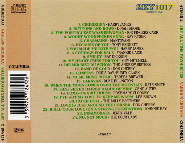 Various : Kevin O'Neill's All Time Favourites (CD)