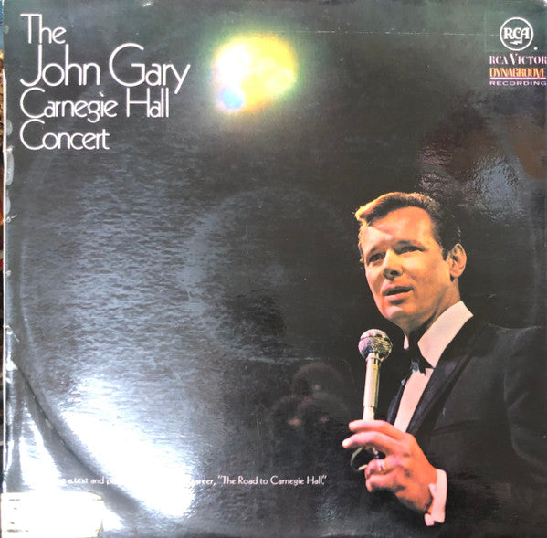 John Gary With Mitchell Ayres And His Orchestra : The John Gary Carnegie Hall Concert (LP, Album, Fli)