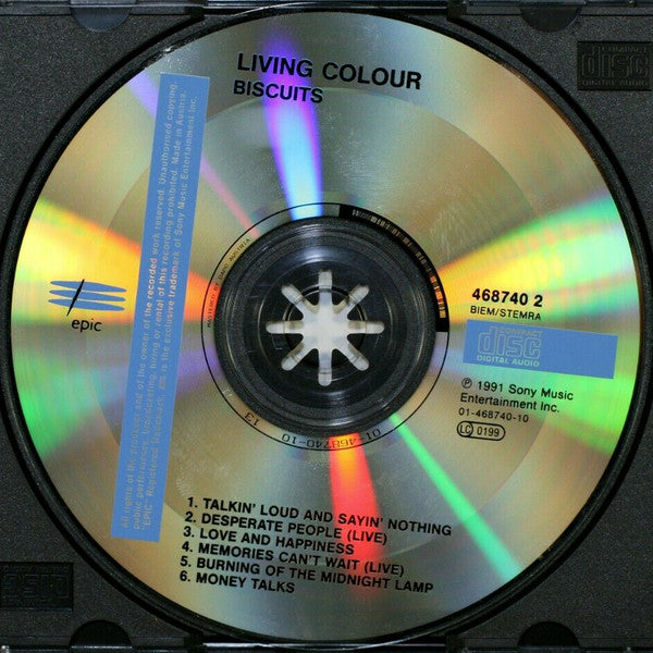 Living Colour : Biscuits (CD, EP)