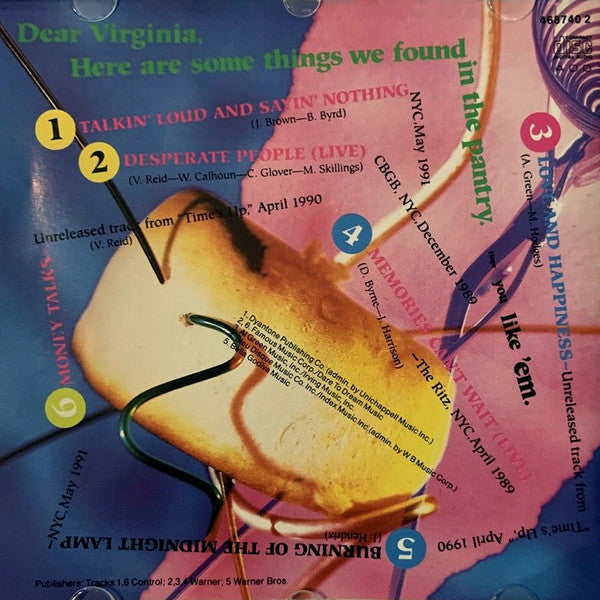 Living Colour : Biscuits (CD, EP)